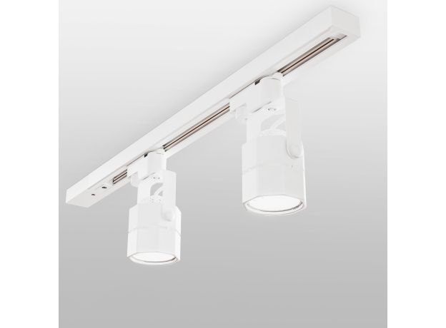 Трековый светильник для однофазного шинопровода Robi GU10 Белый MRL 1004