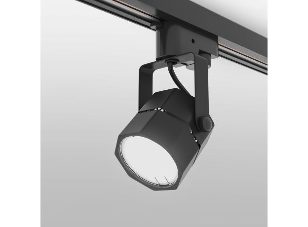Трековый светильник для однофазного шинопровода Robi GU10 Черный MRL 1004