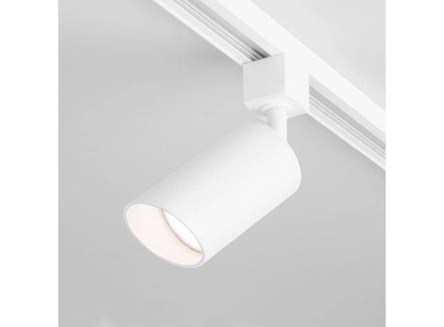 Трековый светильник для однофазного шинопровода Splay GU10 Белый MRL 1006
