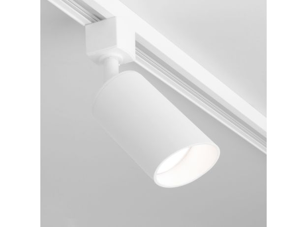 Трековый светильник для однофазного шинопровода Splay GU10 Белый MRL 1006