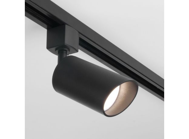 Трековый светильник для однофазного шинопровода Splay GU10 Черный MRL 1006
