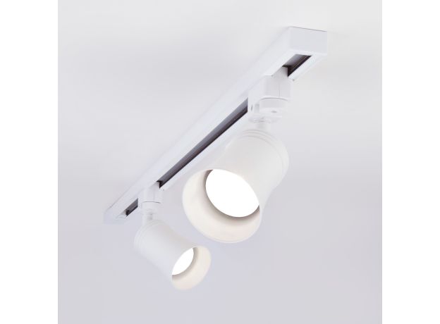 Трековый светильник для однофазного шинопровода Vetro GU10 Белый (1 шт.) MRL 1001