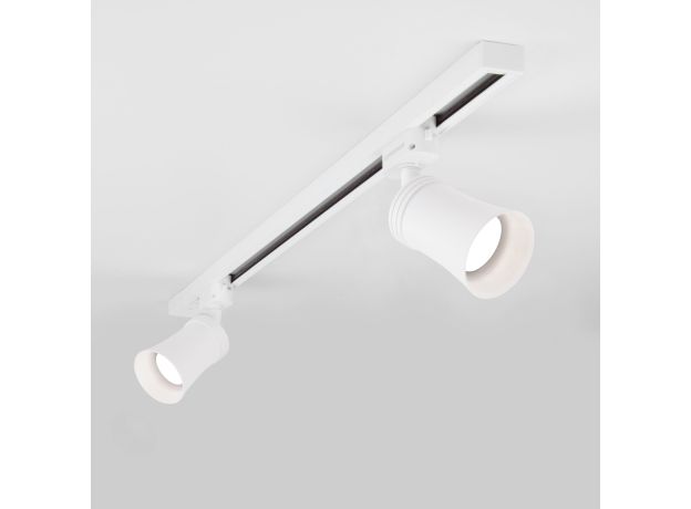 Трековый светильник для однофазного шинопровода Vetro GU10 Белый (1 шт.) MRL 1001