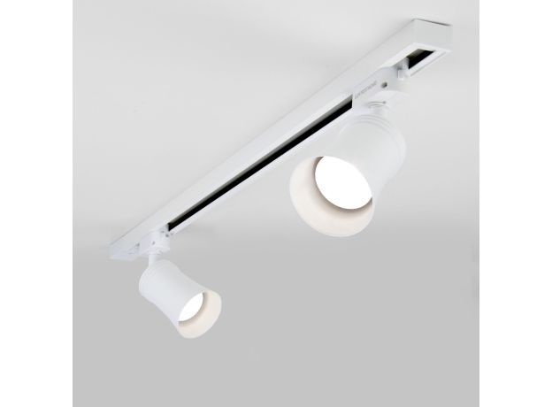 Трековый светильник для однофазного шинопровода Vetro GU10 Белый (1 шт.) MRL 1001