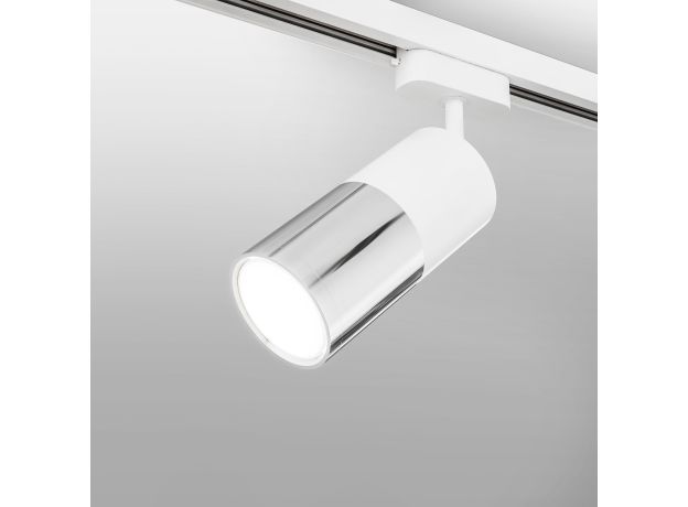 Трековый светодиодный светильник для однофазного шинопровода Avantag белый 6W 4200K LTB27