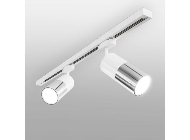 Трековый светодиодный светильник для однофазного шинопровода Avantag белый 6W 4200K LTB27