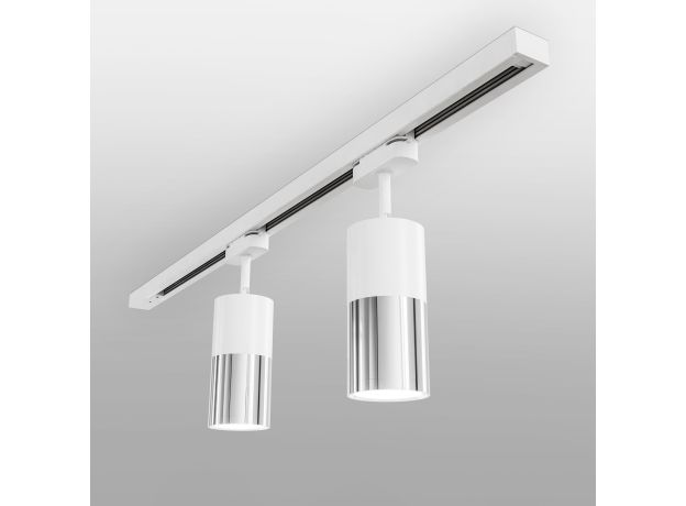 Трековый светодиодный светильник для однофазного шинопровода Avantag белый 6W 4200K LTB27