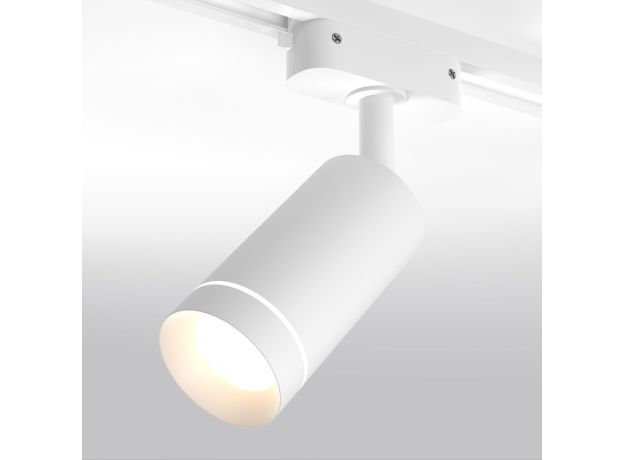 Трековый светодиодный светильник для однофазного шинопровода Glory белый 7W 4200K (1 шт.) LTB39