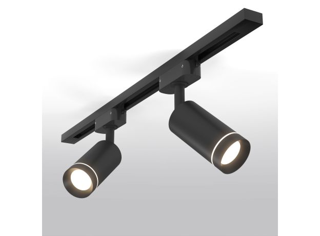 Трековый светодиодный светильник для однофазного шинопровода Glory черный 7W 4200K (1 шт.) LTB39