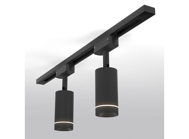 Трековый светодиодный светильник для однофазного шинопровода Glory черный 7W 4200K (1 шт.) LTB39