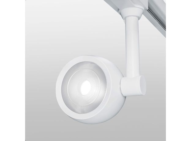 Трековый светодиодный светильник для однофазного шинопровода Oriol белый 12W 4200K LTB48