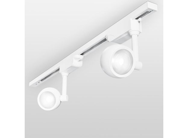 Трековый светодиодный светильник для однофазного шинопровода Oriol белый 12W 4200K LTB48