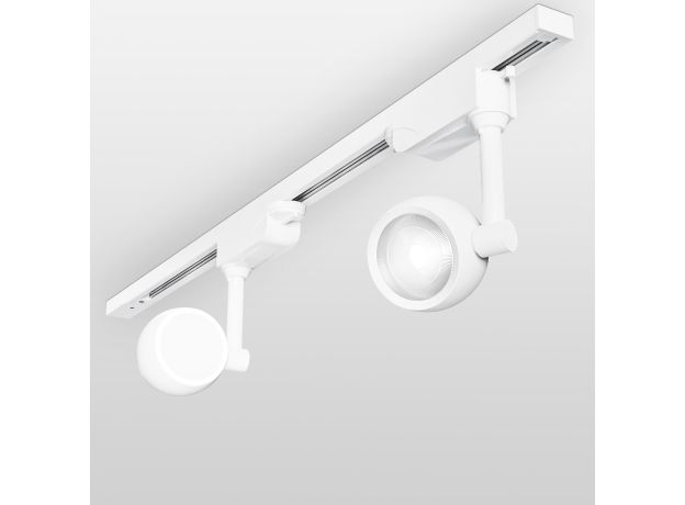 Трековый светодиодный светильник для однофазного шинопровода Oriol белый 12W 4200K LTB48