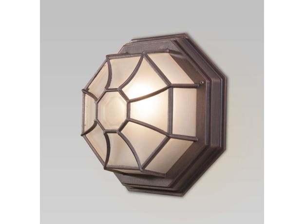 Уличный настенный светильник Telarana L капучино GL 1024D