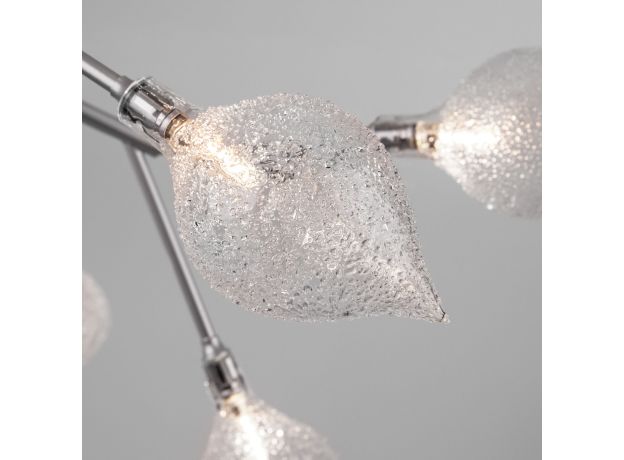 Умная подвесная люстра со стеклянными плафонами 546 Smart