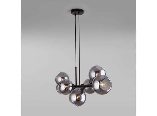 Умный подвесной светильник со стеклянными плафонами 70113/8 дымчатый Smart