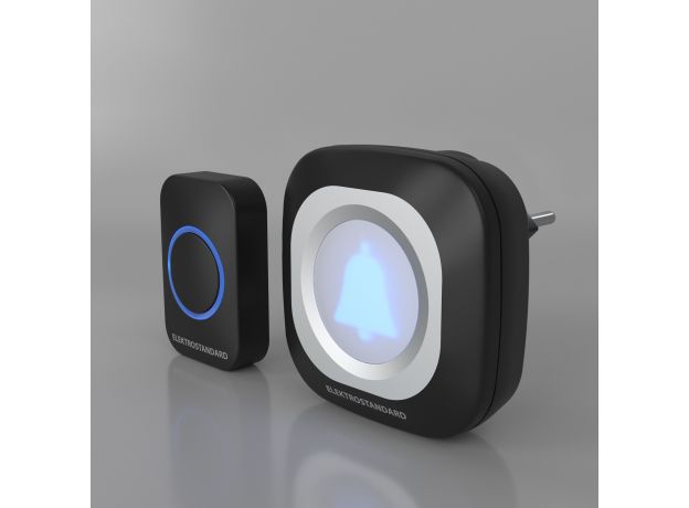 Звонок беспроводной WL 36M IP44 Черный DBQ25M