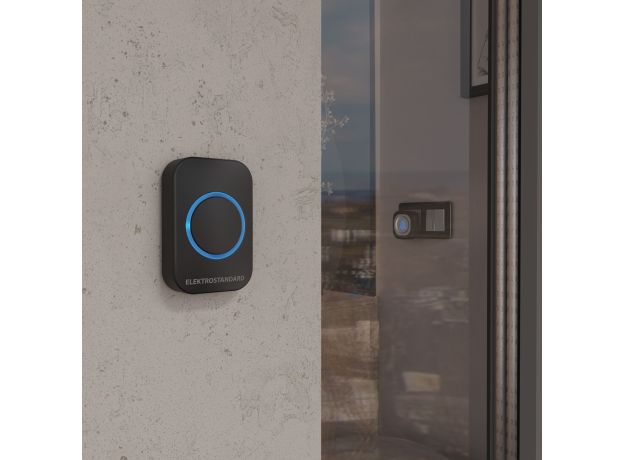 Звонок беспроводной WL 36M IP44 Черный DBQ25M