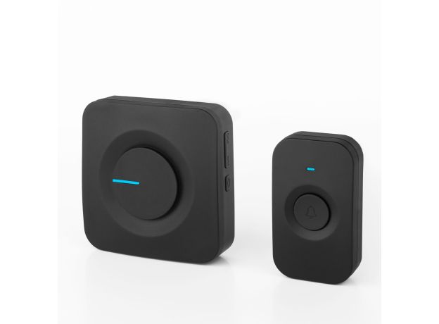 Звонок беспроводной WL 52M IP44 черный DBQ23M WL черный