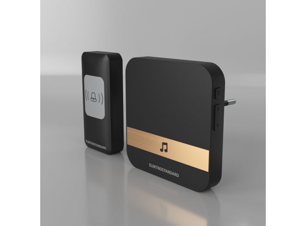 Звонок беспроводной WL 52M IP44 Черный DBQ24M