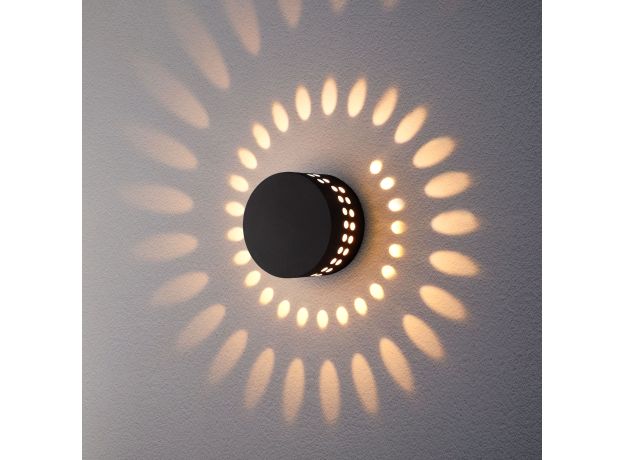 Пылевлагозащи<wbr>щенный светодиодный светильник Arkada черный IP54 1585 Techno LED черный