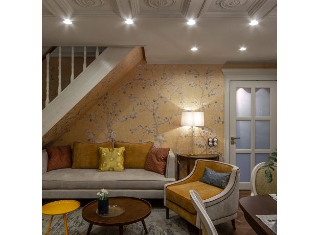 Алюминиевый точечный светильник 6068 MR16 WH белый