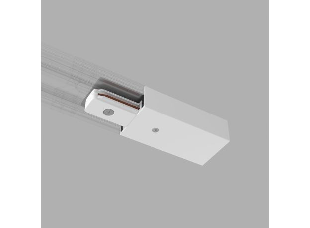 Ввод питания и заглушка торцевая для однофазного шинопровода белый TRP-1-1-WH