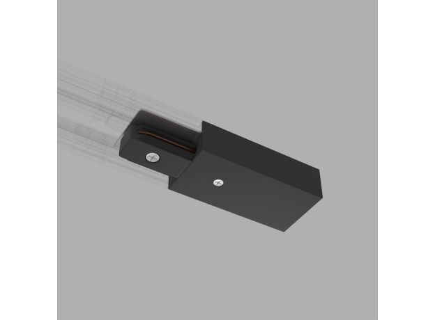 Ввод питания и заглушка торцевая для однофазного шинопровода черный TRP-1-1-BK