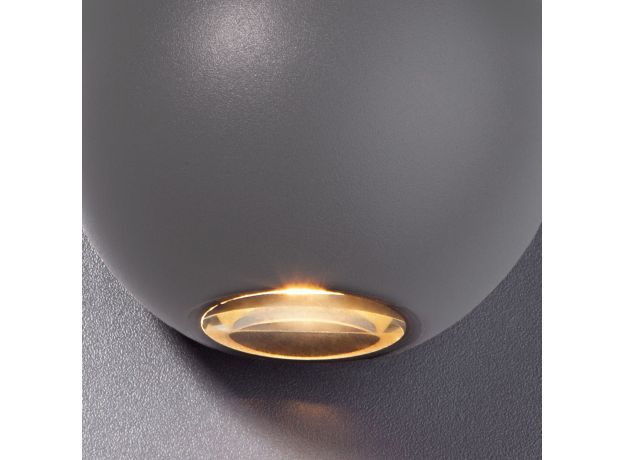 Пылевлагозащи<wbr>щенный светодиодный светильник Diver серый IP54 1566 Techno LED серый