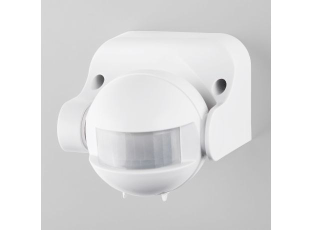 Инфракрасный датчик движения 12м 1200W 180° IP44 SNS-M-08