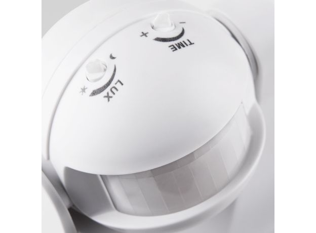 Инфракрасный датчик движения 12м 1200W 180° IP44 SNS-M-08