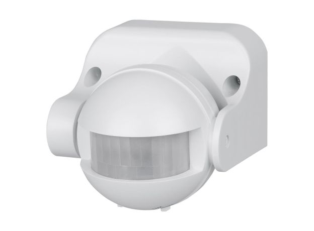 Инфракрасный датчик движения 12м 1200W 180° IP44 SNS-M-08