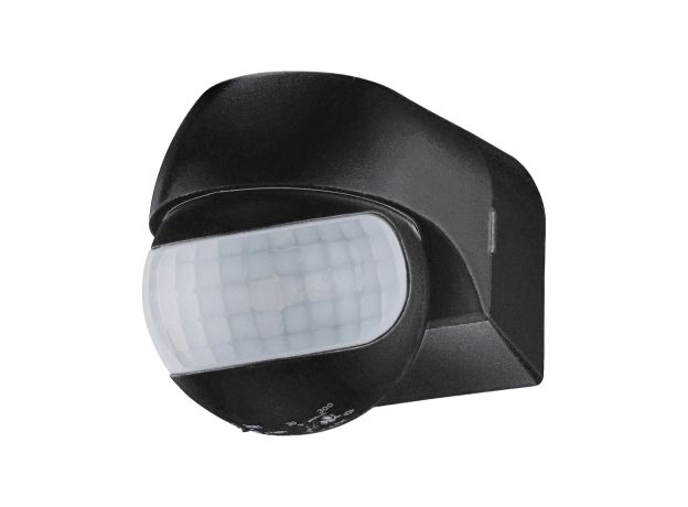 Инфракрасный датчик движения 12м 800W 180° IP54 черный SNS-M-10 черный