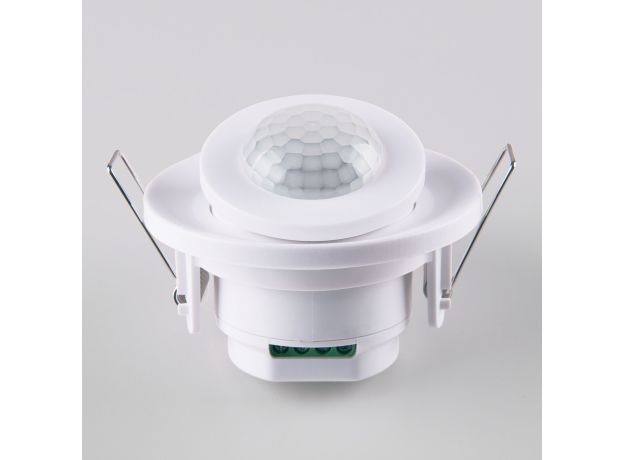 Инфракрасный датчик движения 8м 1200W 360° IP20 SNS-M-12 белый