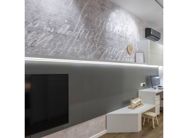 Квадратный угловой алюминиевый профиль для светодиодной ленты LL-2-ALP009