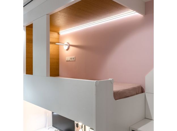 Квадратный угловой алюминиевый профиль для светодиодной ленты LL-2-ALP009