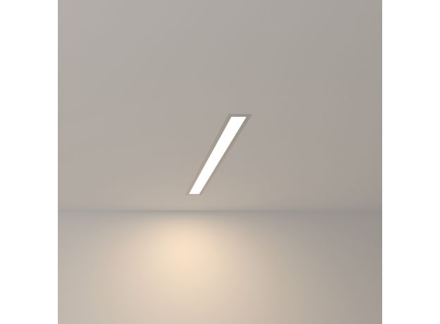 Линейный светодиодный встраиваемый светильник 53см 10Вт 4200К серебряный 101-300-53