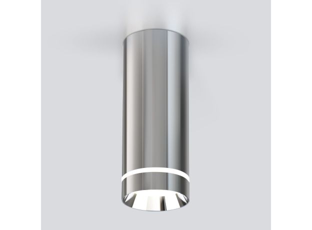 Накладной светодиодный светильник DLR022 12W 4200K хром