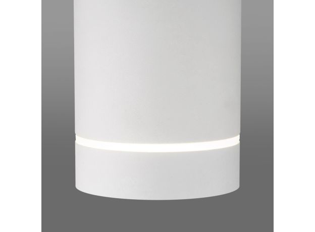 Накладной светодиодный светильник DLR022 12W 4200K белый матовый