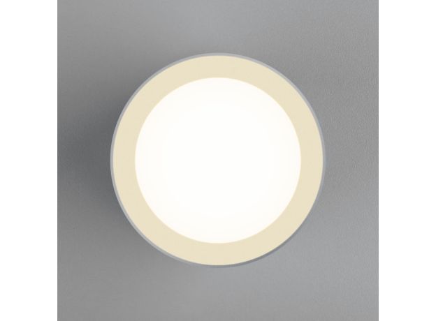 Накладной светодиодный светильник DLR022 12W 4200K белый матовый