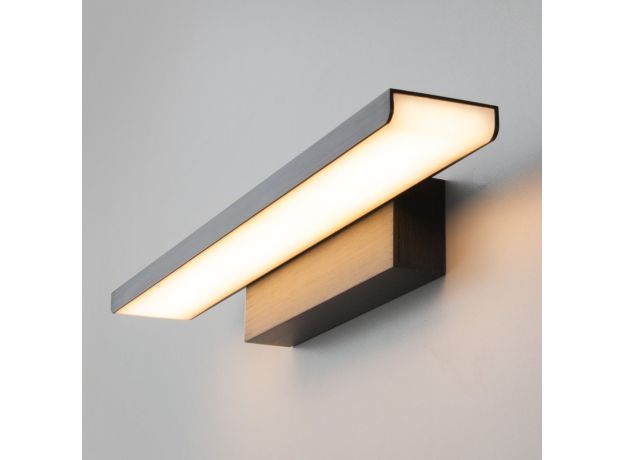 Настенный светодиодный светильник Sankara LED черный Sankara LED 16W IP20 черная