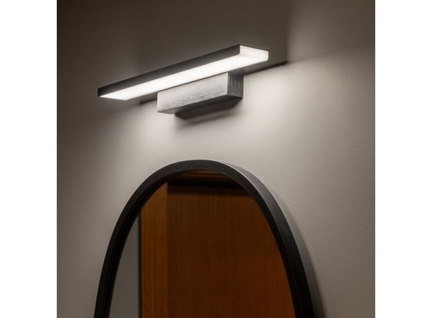 Настенный светодиодный светильник Sankara LED черный Sankara LED 16W IP20 черная