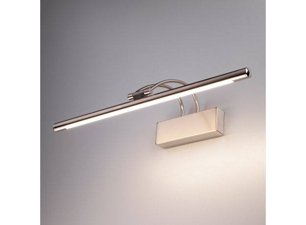 Настенный светодиодный светильник Simple LED никель Simple LED 10W 1011 IP20 никель