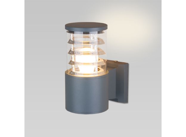 Настенный уличный светильник 1408 Techno cерый IP54 1408 Techno cерый