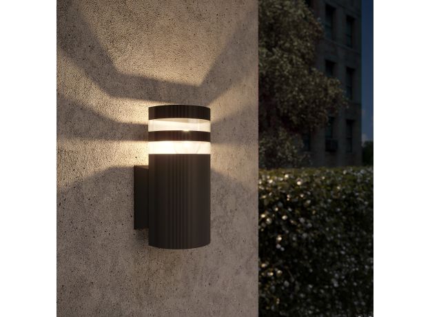 Настенный уличный светильник 1444 Techno  черный IP54 1444 Techno черный