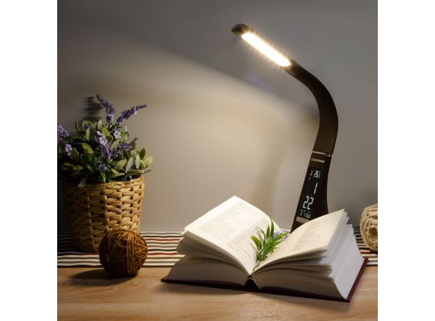 Настольный светодиодный светильник Elara черный TL90220