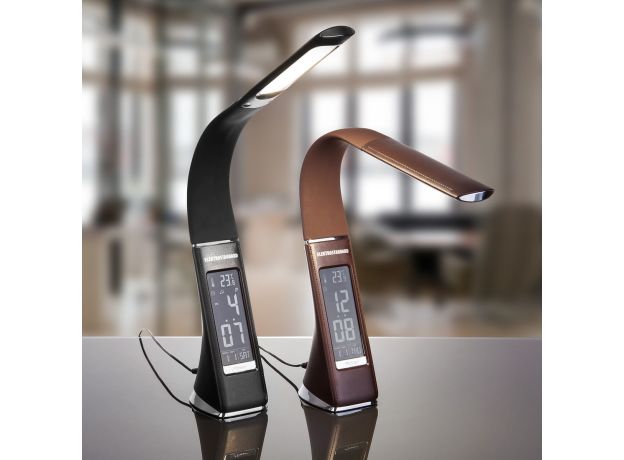 Настольный светодиодный светильник Elara коричневый TL90220