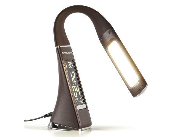 Настольный светодиодный светильник Elara коричневый TL90220