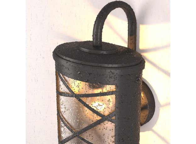 Уличный настенный светильник Premier D IP44 GL 1017D черный