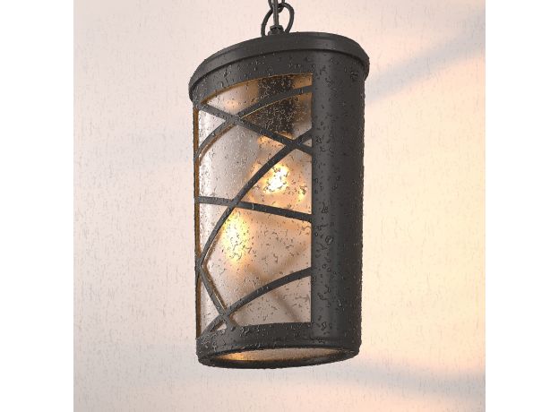 Уличный подвесной светильник Premier H черный IP44 GL 1017H черный